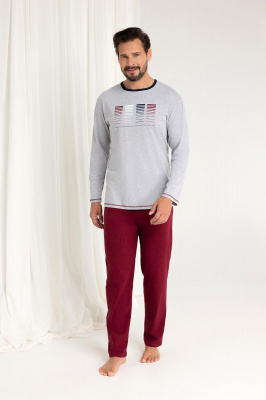 Пижама Regina 487dł/r 2XL-3XL Z25 / 26 мужская