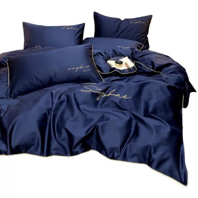 Комплект постельного белья Cotton World microfiber вышивка FHL-2599 160x200