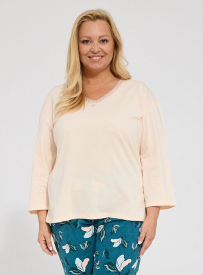 Piżama Cornette 1107/506 Ester 3/4 3XL-5XL