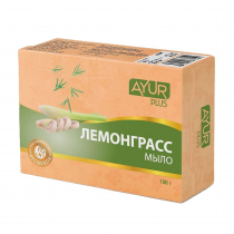 AYUR PLUS Lemongrass soap Мыло лемонграсс 100г