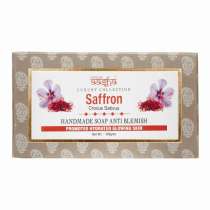 AASHA HERBALS Handmade saffron soap Мыло шафран ручной работы 100г